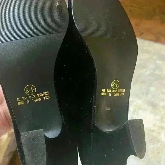 Y2K Velvet Kitten Heel Slipper - Picture 3 of 3